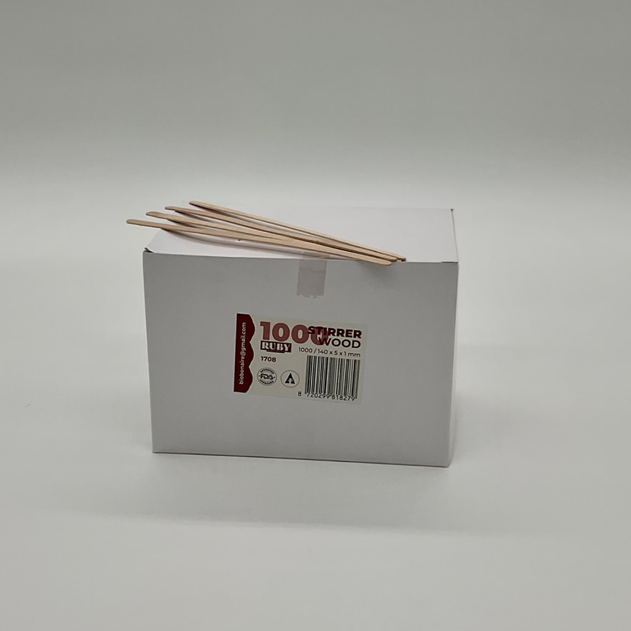 Ruby Wood Stirrer 140mm