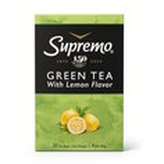 Supremo Green Lemon Tea