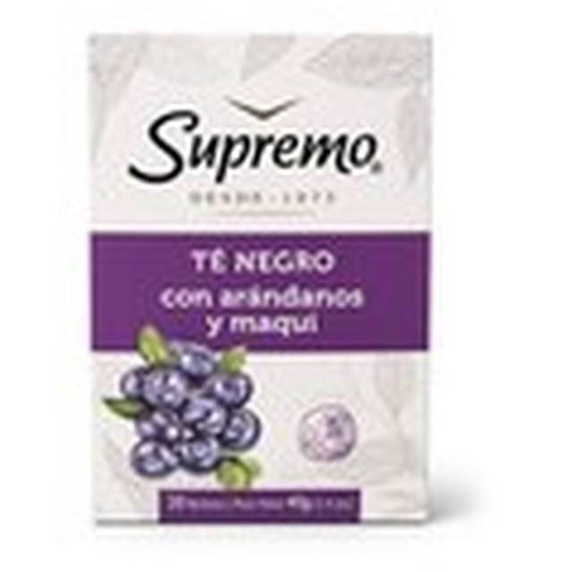 Supremo Black Blueberry Tea
