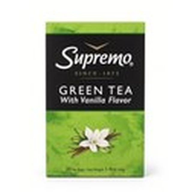 Supremo Green Vanilla Tea