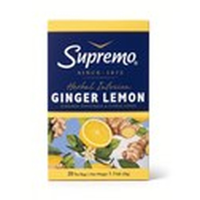 Supremo Ginger Lemon Tea