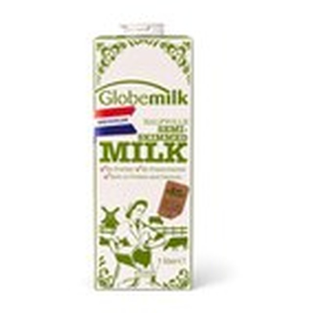 Globemilk Semi-Skimmed Milk 1L