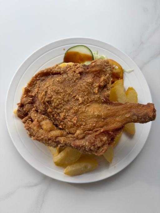 Garlic Whole Leg with Fries