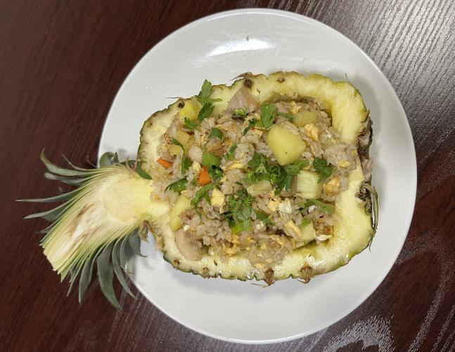 Pineapple Chicken Fried Rice
