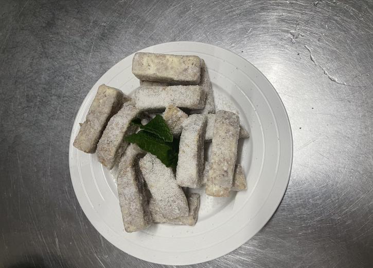 Taro with a Sandy Sugar Coating