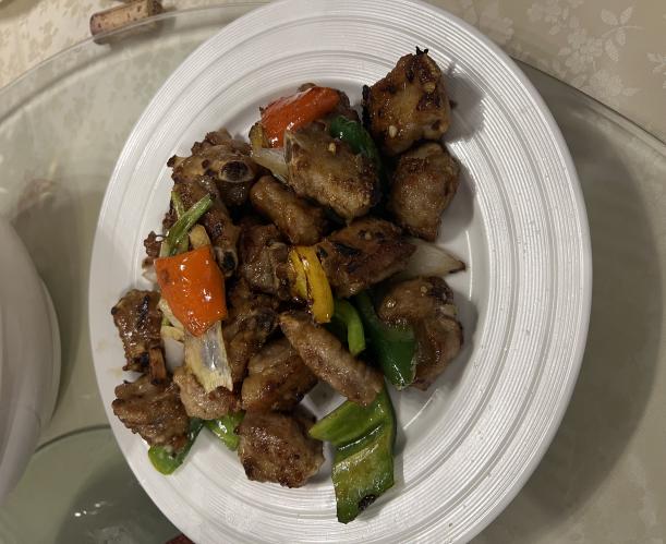 Pan-fried Loin Ribs