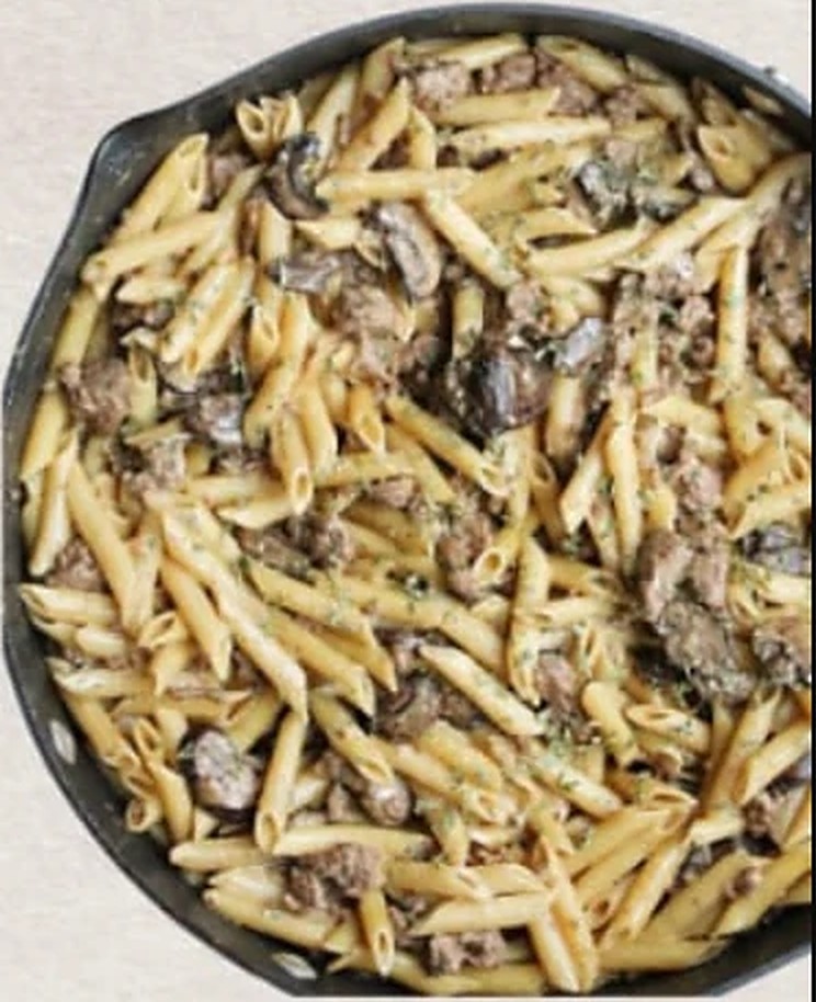Beef Stroganoff
