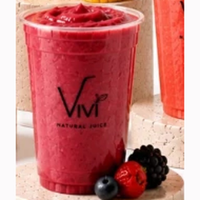 Mixed Red Berries Smoothie