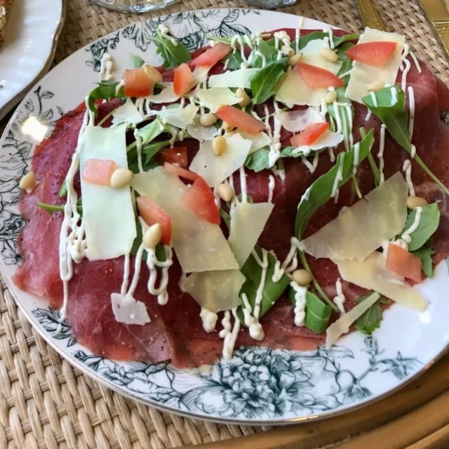 Beef Carpaccio Sandwich