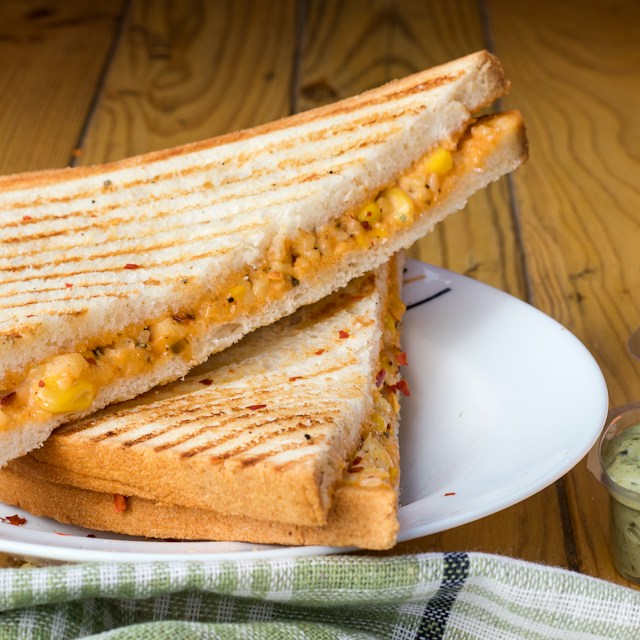 Chicken Curry Panini