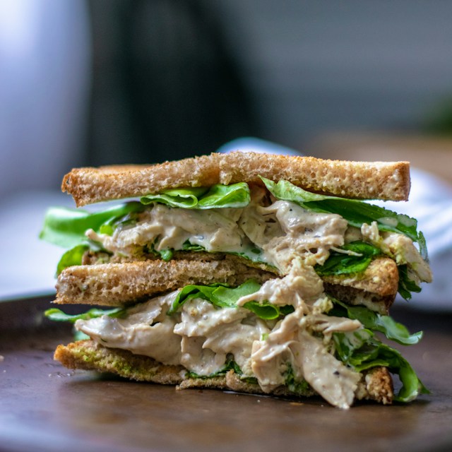 Chicken Curry Salad Sandwich