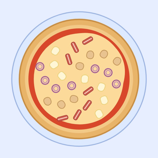 Bacon Pizza