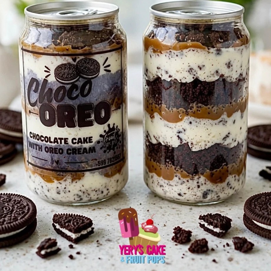 Choco Oreo Jar Cake