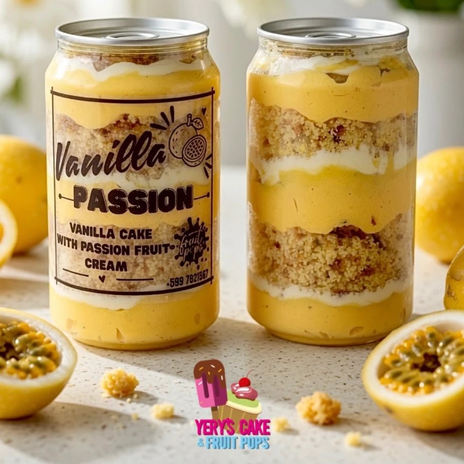 Vanilla Passion Jar Cake