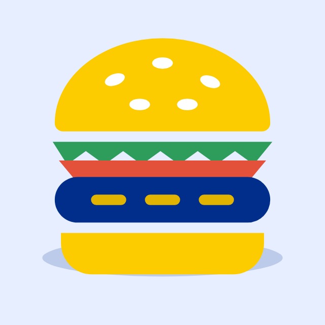 Kids Hamburger with French Fries