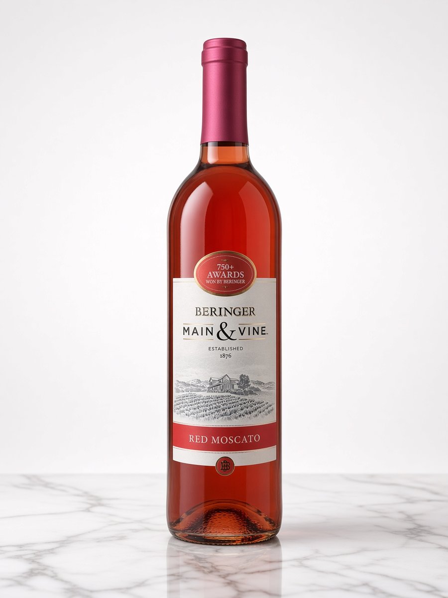 Beringer Main & Vine Red Moscato 750ml