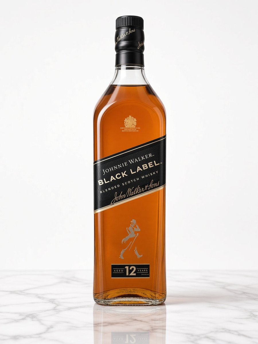 Johnnie Walker Black Label 12 Years 1L
