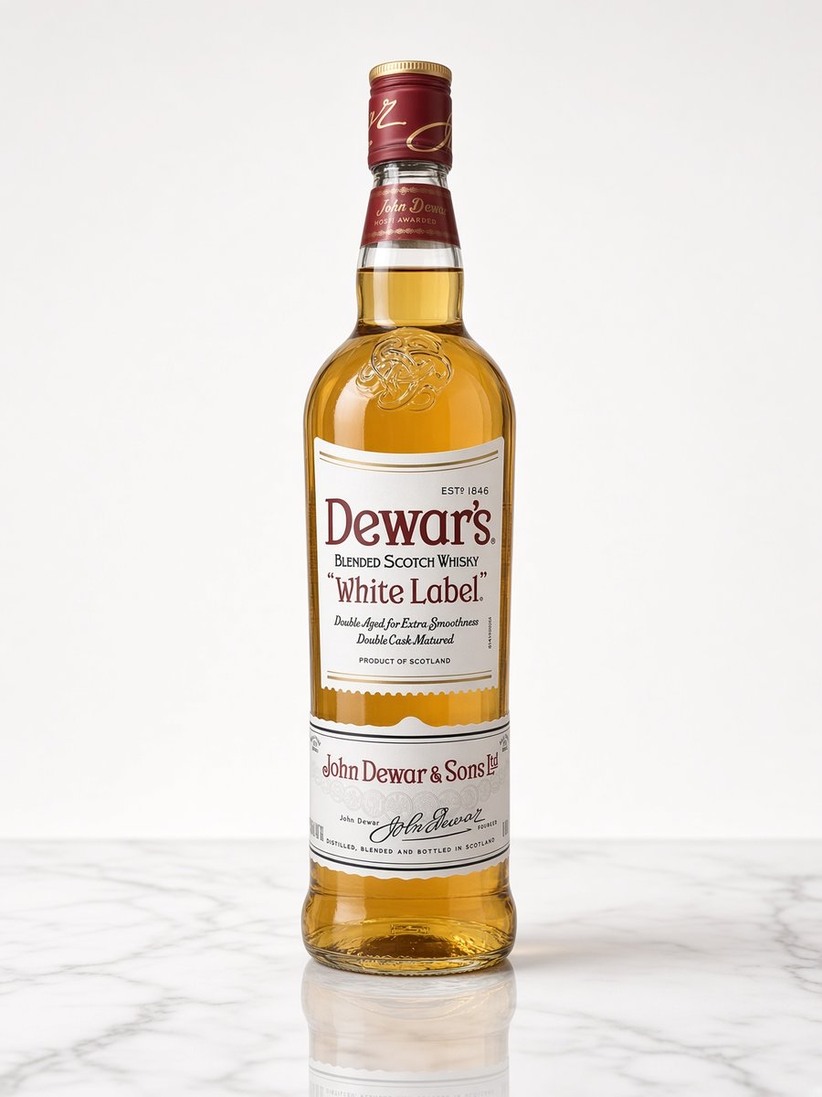 Dewar's White Label Blended Scotch Whisky 1L