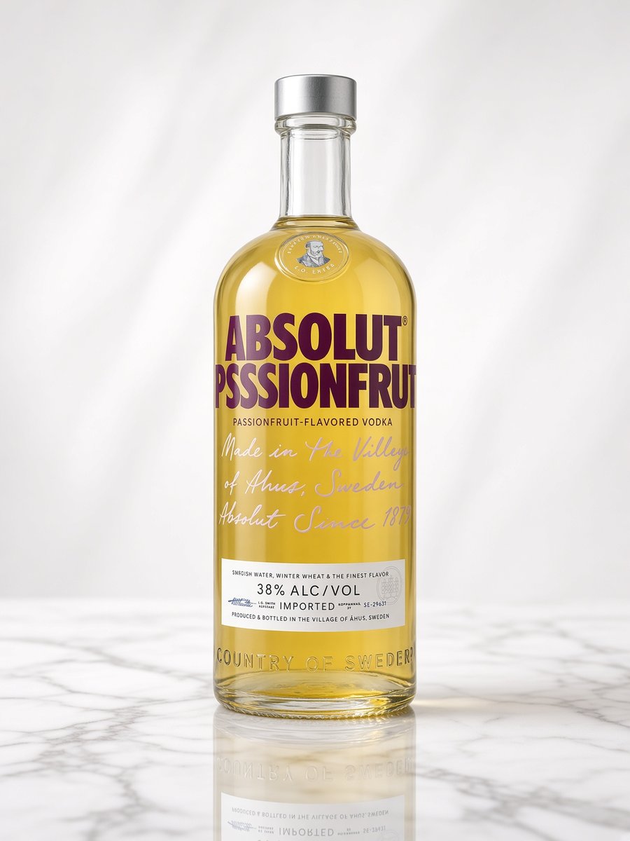 Absolut Passionfruit 1L