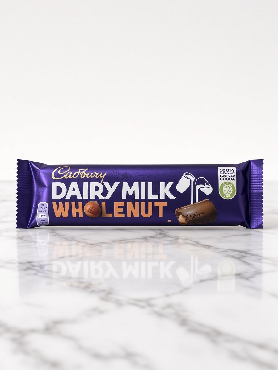 Cadbury Dairy Milk Whole Nut 45g