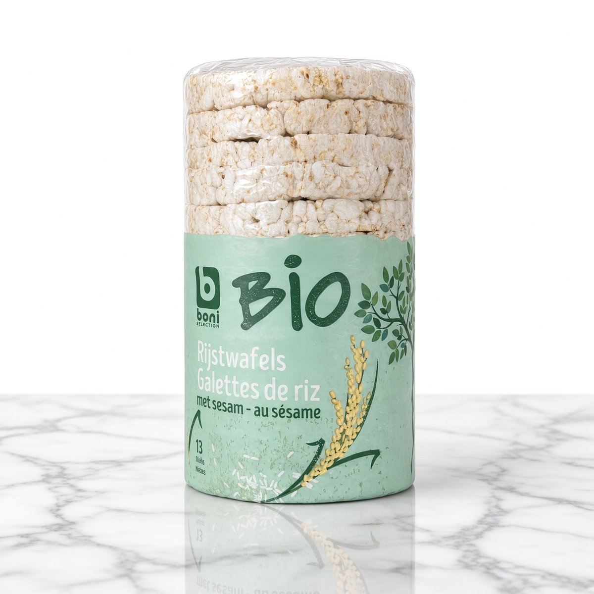 Boni Bio Rice Cakes with Sesame