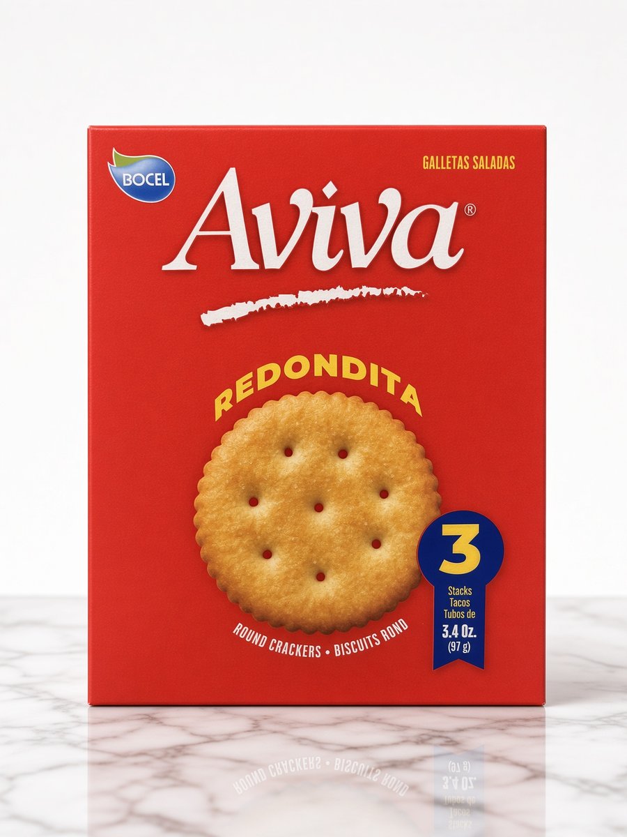 Aviva Redondita Round Crackers