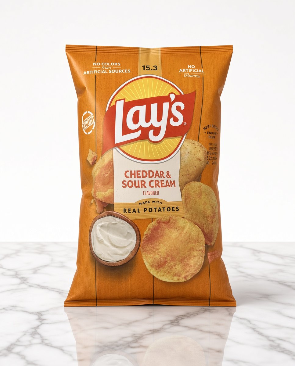 Lay's Cheddar & Sour Cream 120g