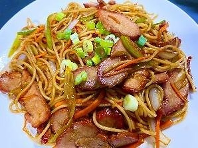 Roast Pork Chow Mein