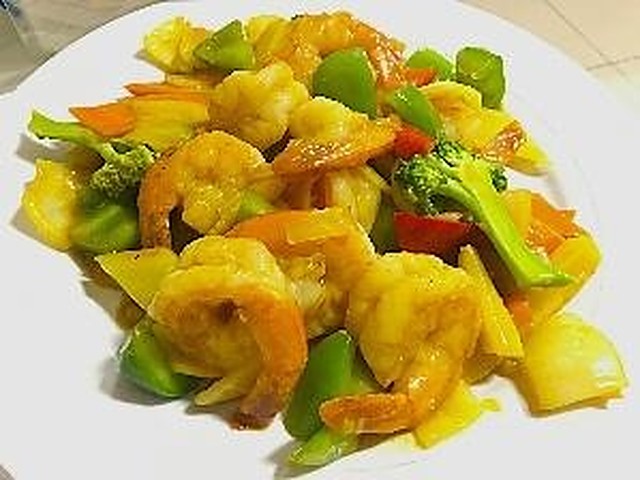 Curry Shrimp