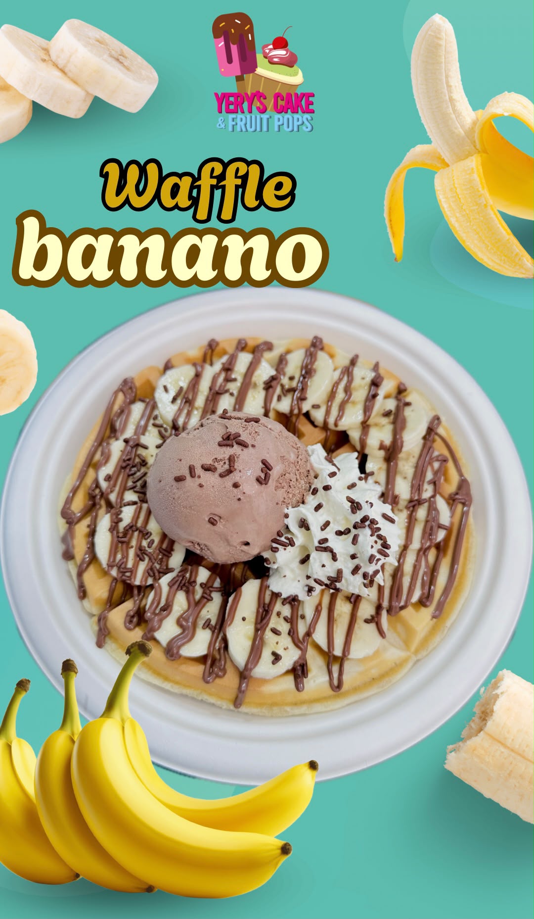 Banana Waffle