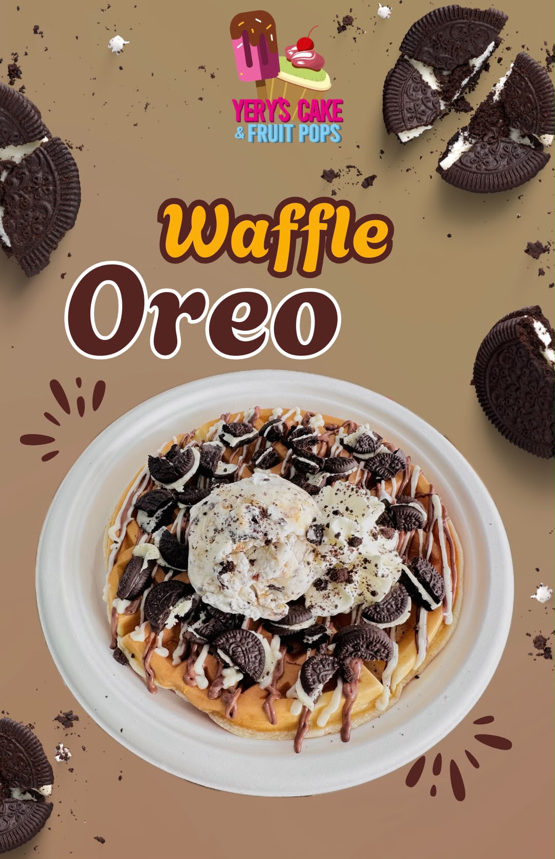 Oreo Waffle
