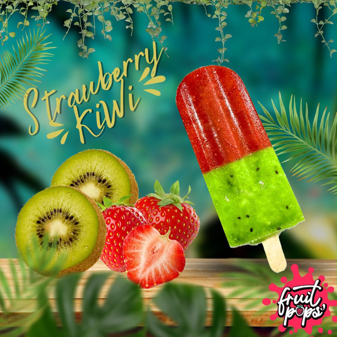 Fruit Pop Strawberry & Kiwi