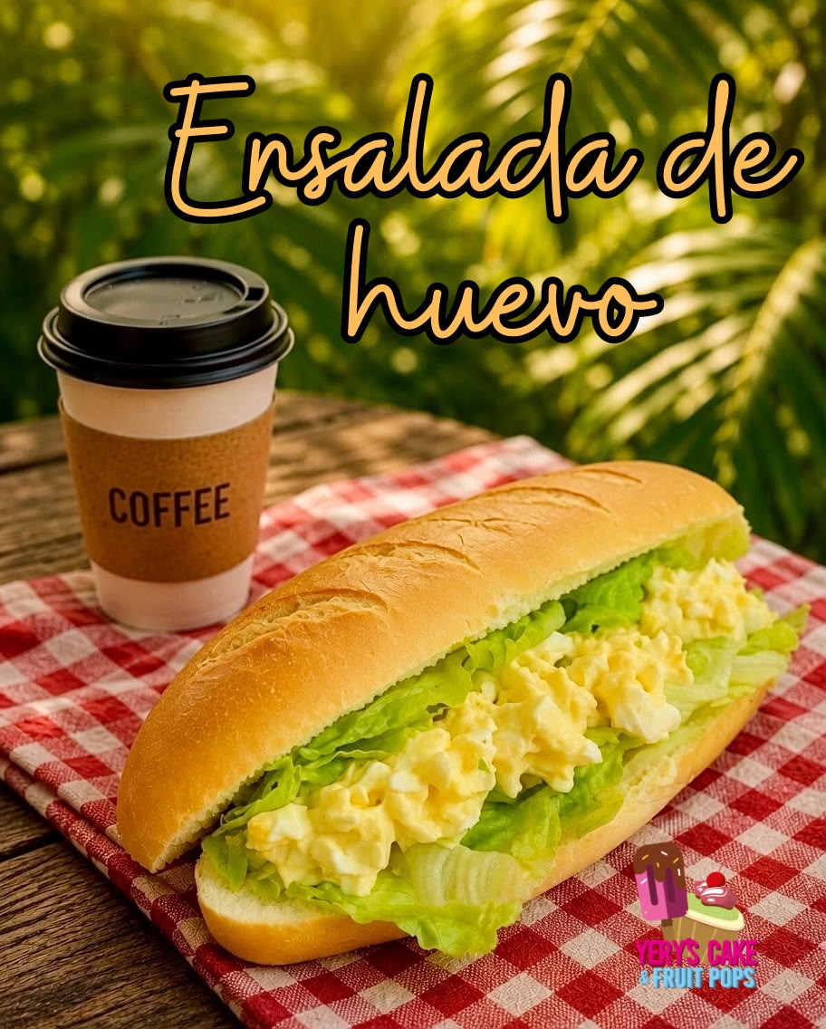 Pan con Ensalada de Huevo