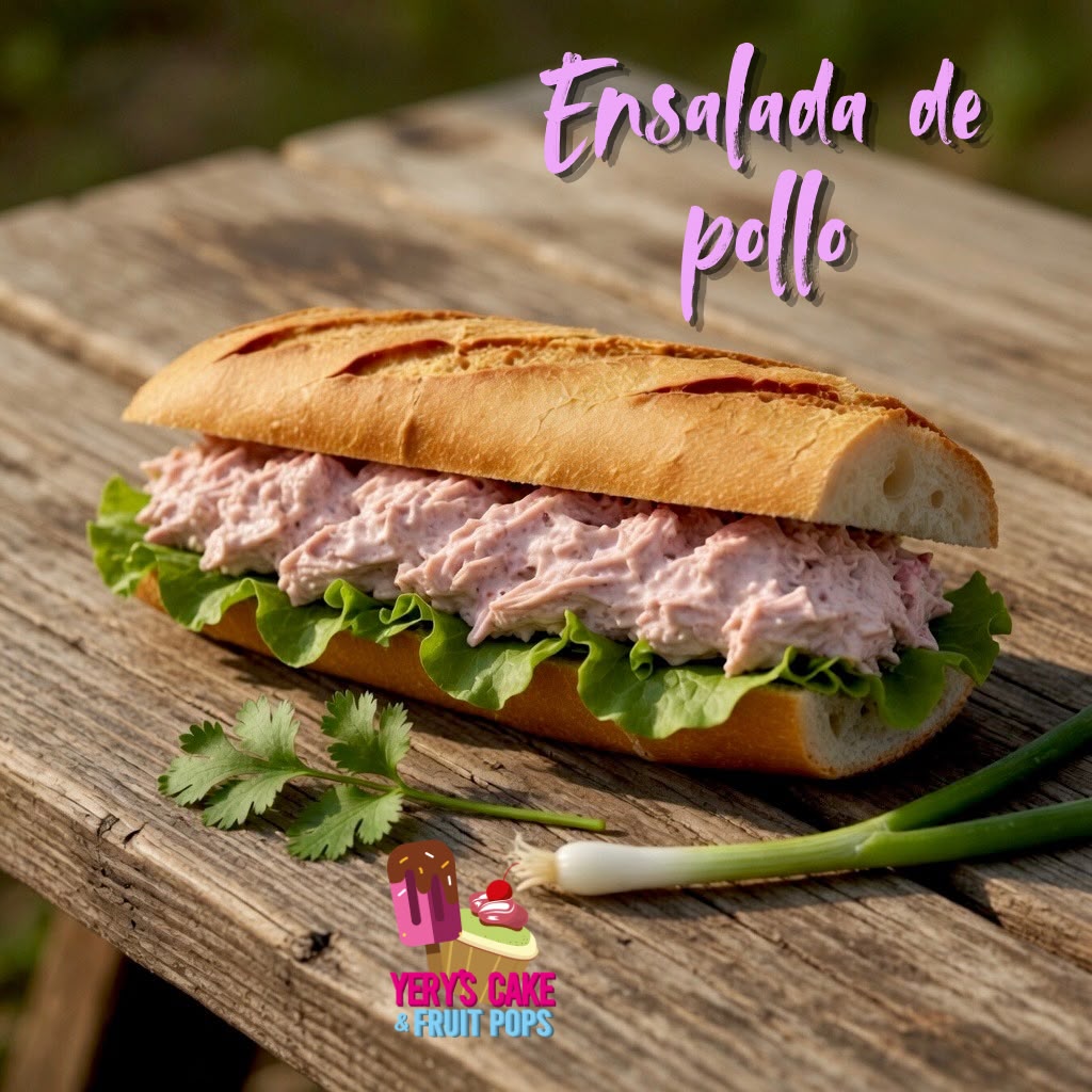 Pan con Ensalada de Pollo