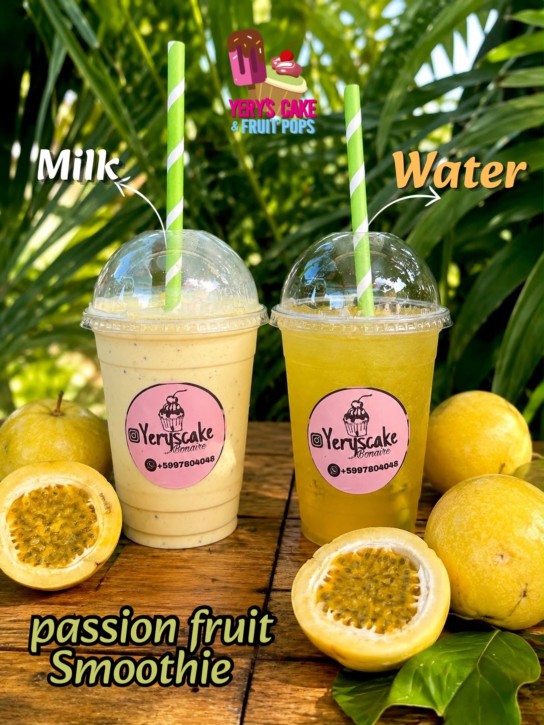 Passion Fruit Milkshake