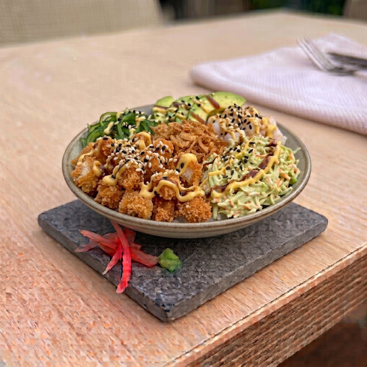 Chicken Poke