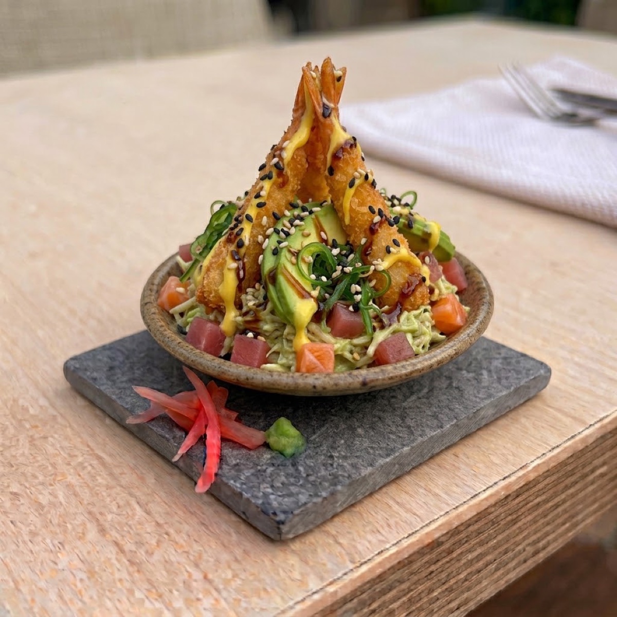Sushi Salad Deluxe