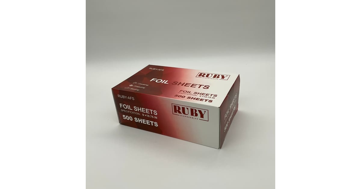 RUBY Foil Sheets 9in x 10.75in