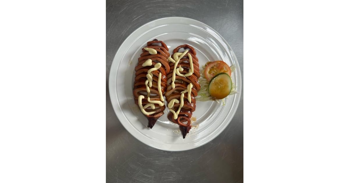 Braised Whole Squid