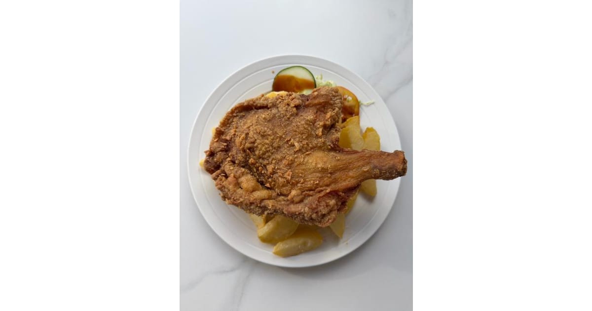 Garlic Whole Leg with Fries