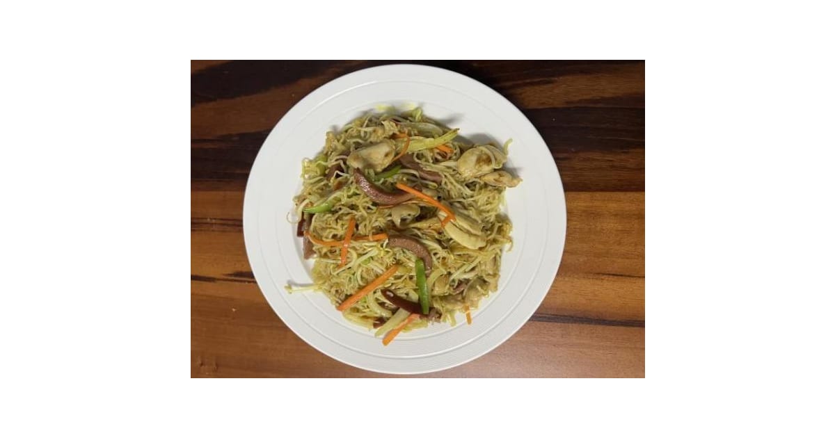 Singapore Stir-fried Noodles