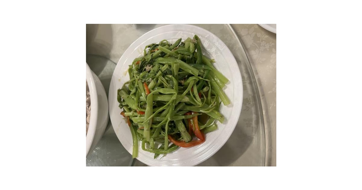 Water Spinach Stir-fry with Chili Bean Sauce