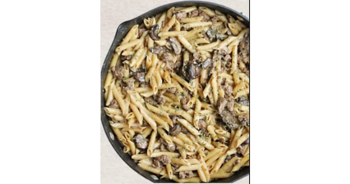 Beef Stroganoff
