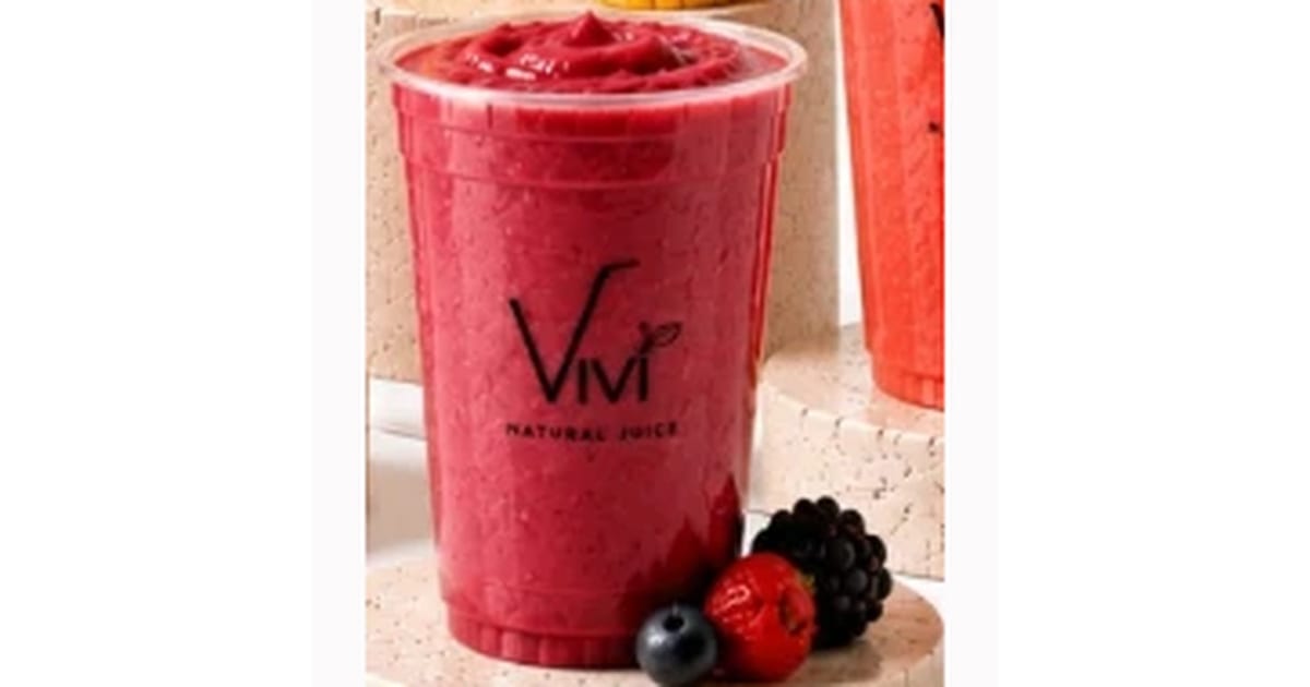 Mixed Red Berries Smoothie
