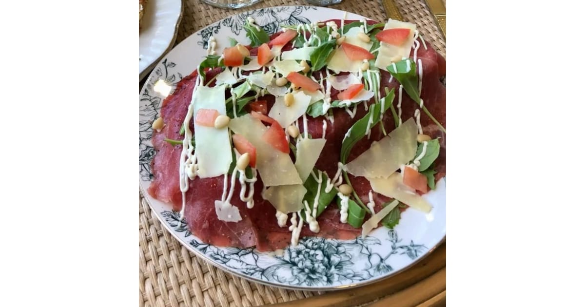 Beef Carpaccio Sandwich