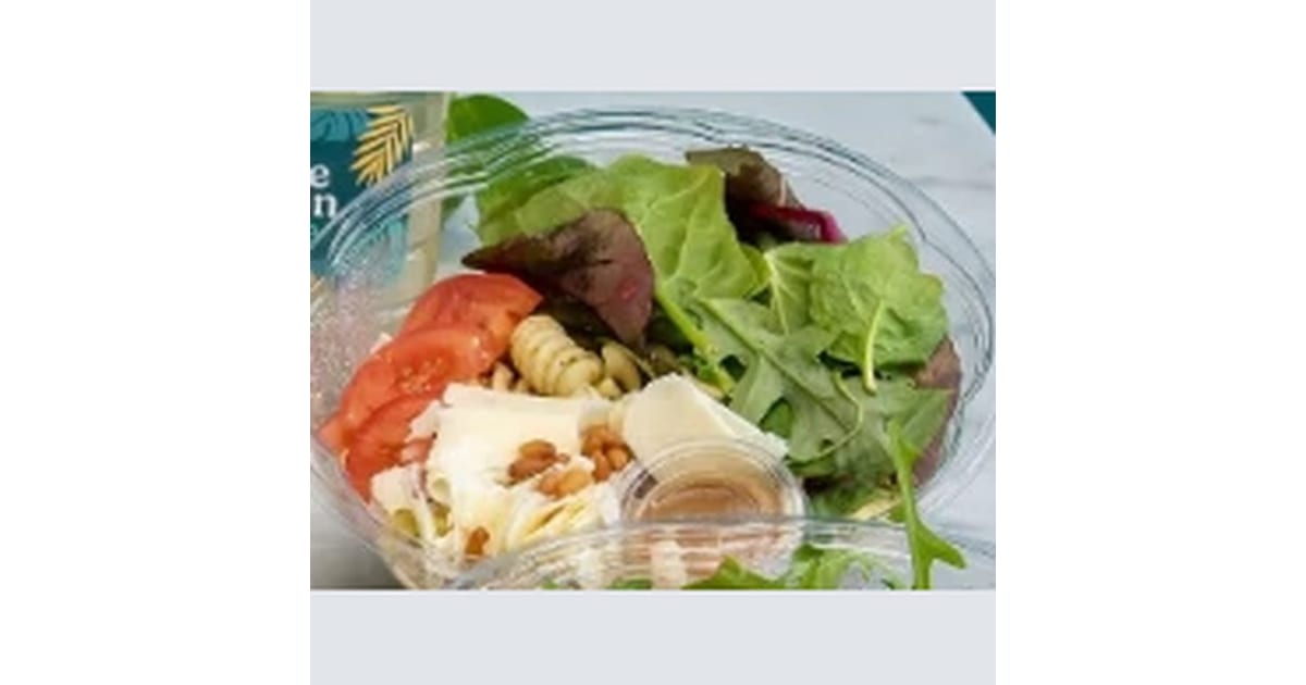 Pesto Parmesan Pasta Salad