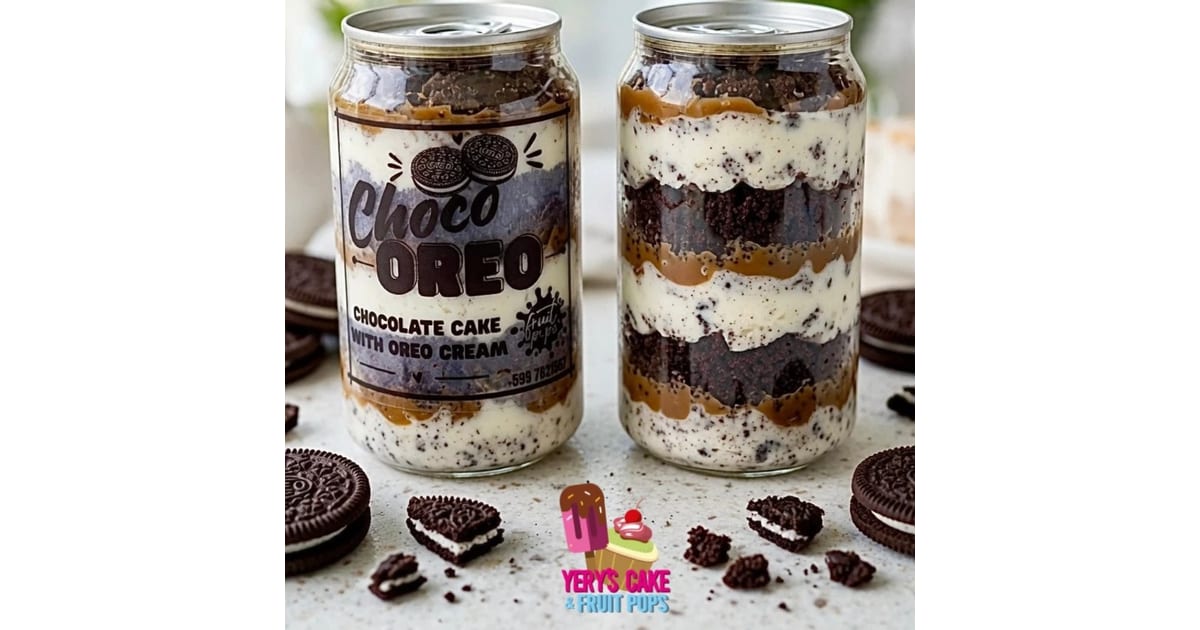Choco Oreo Jar Cake