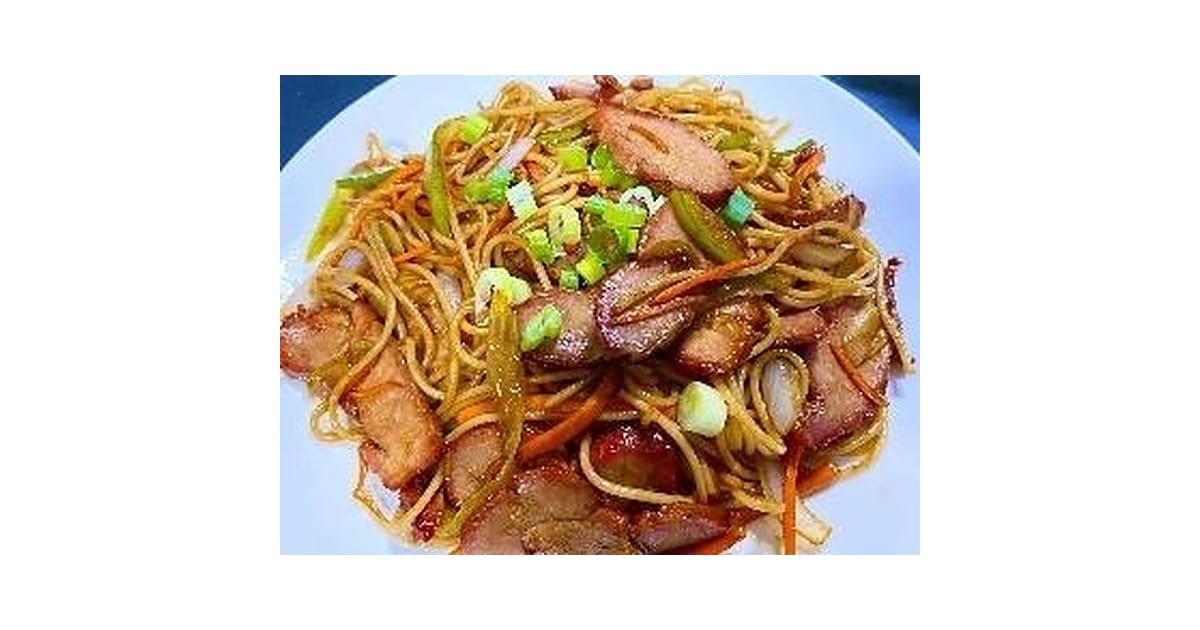 Roast Pork Chow Mein