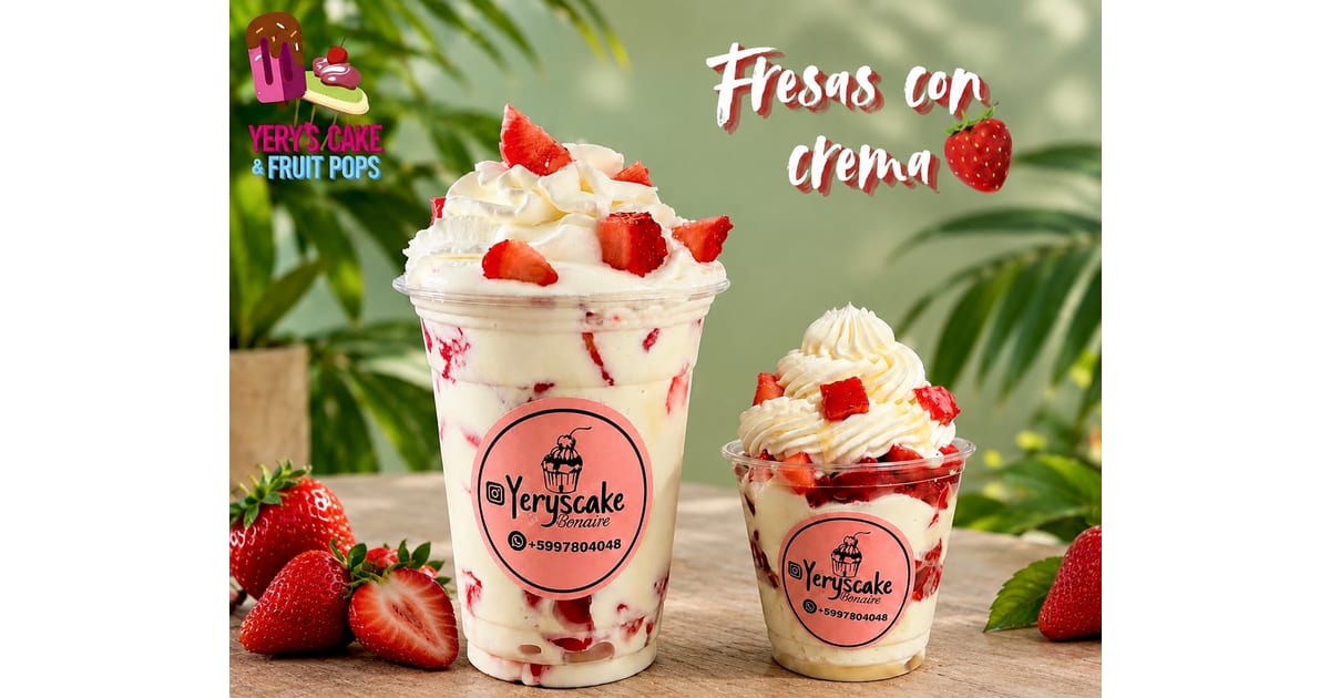 Fresas con Crema